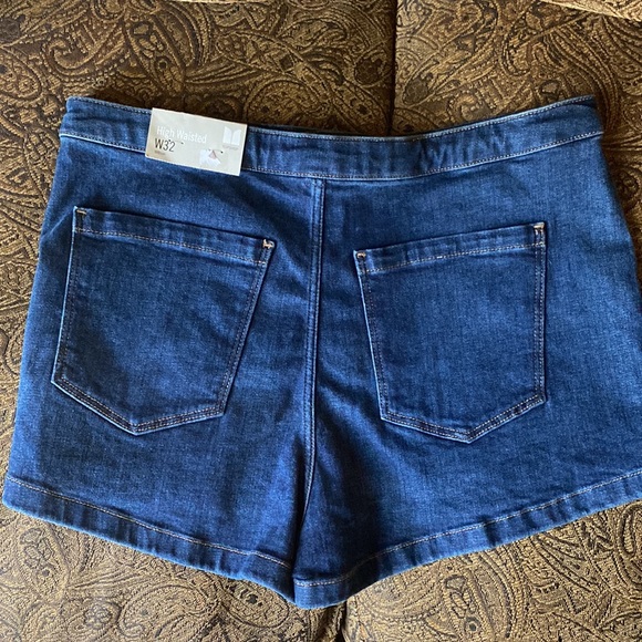 NWT Topshop high waisted shorts - Picture 3 of 6